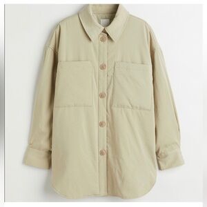 H&M Padded Shirt Jacket